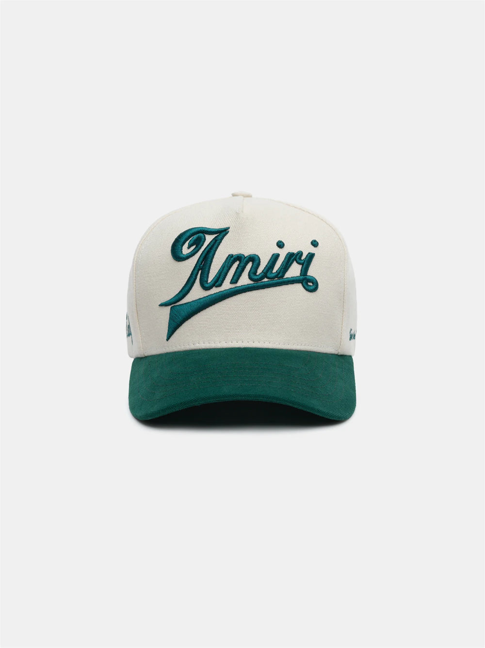 Amiri Mesh Trucker Hat – Snapback Cap in Green & Blue