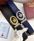 STEFEN RCICI Crocodile-Embossed Belt