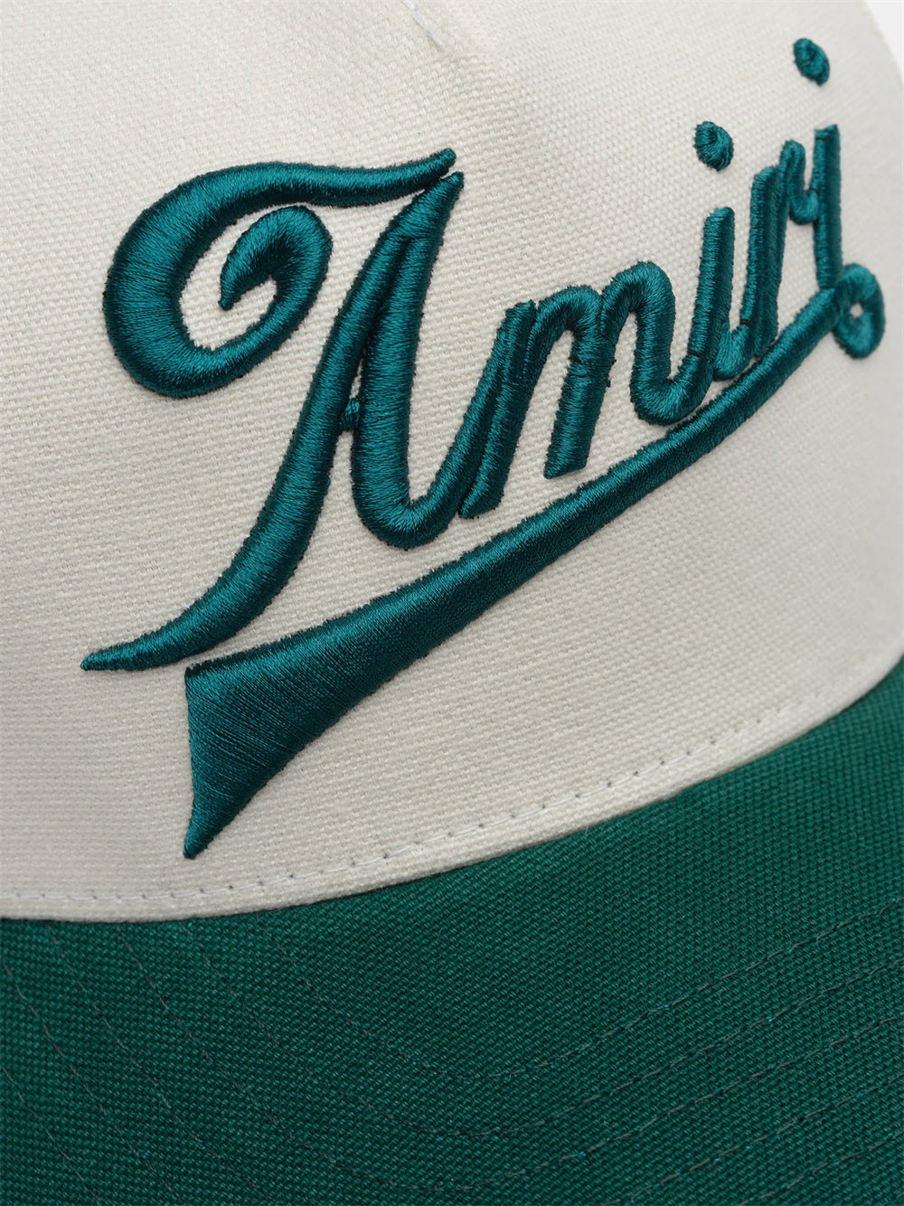 Amiri Mesh Trucker Hat – Snapback Cap in Green & Blue