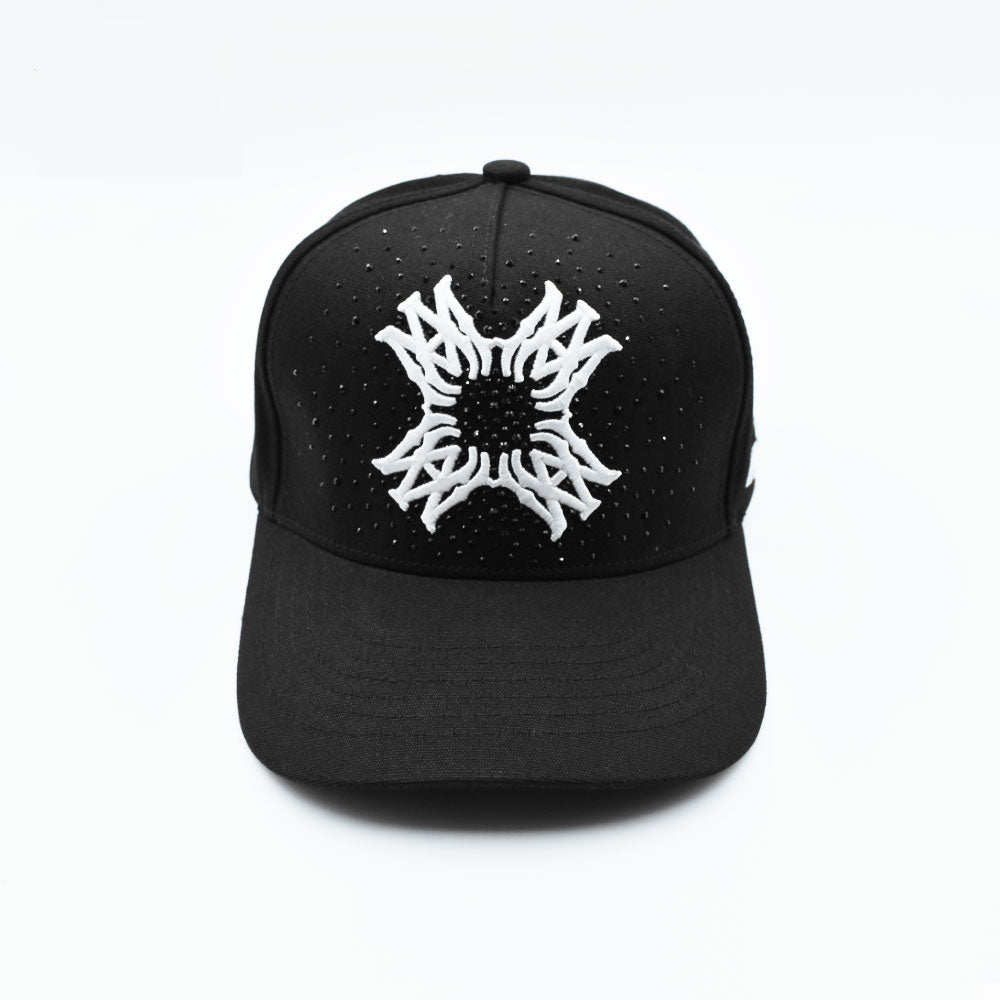 Amiri New Arrival Mesh Cap – Snapback Trucker Hat | Black, White, Blue & Red