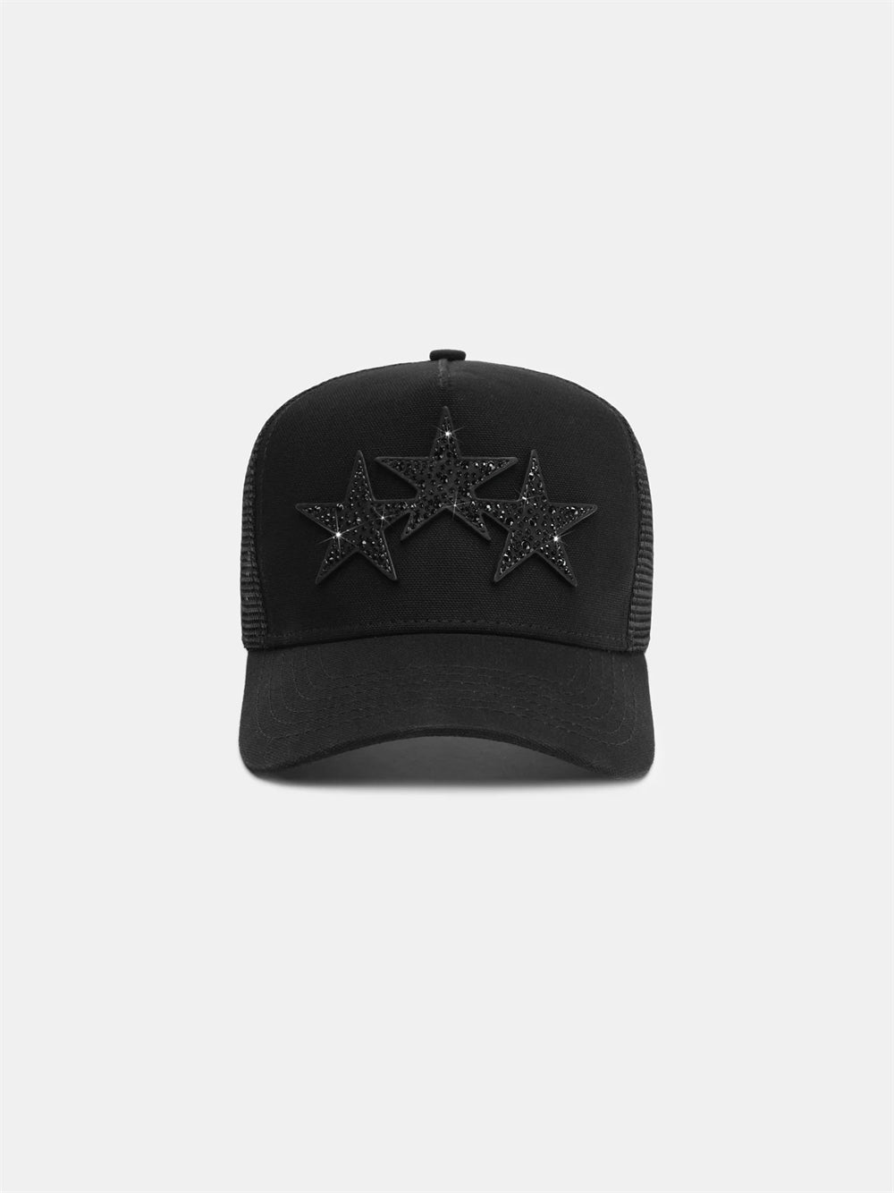 Amiri Classic Snapback Hat – Mesh Trucker Cap | Black, White & Red