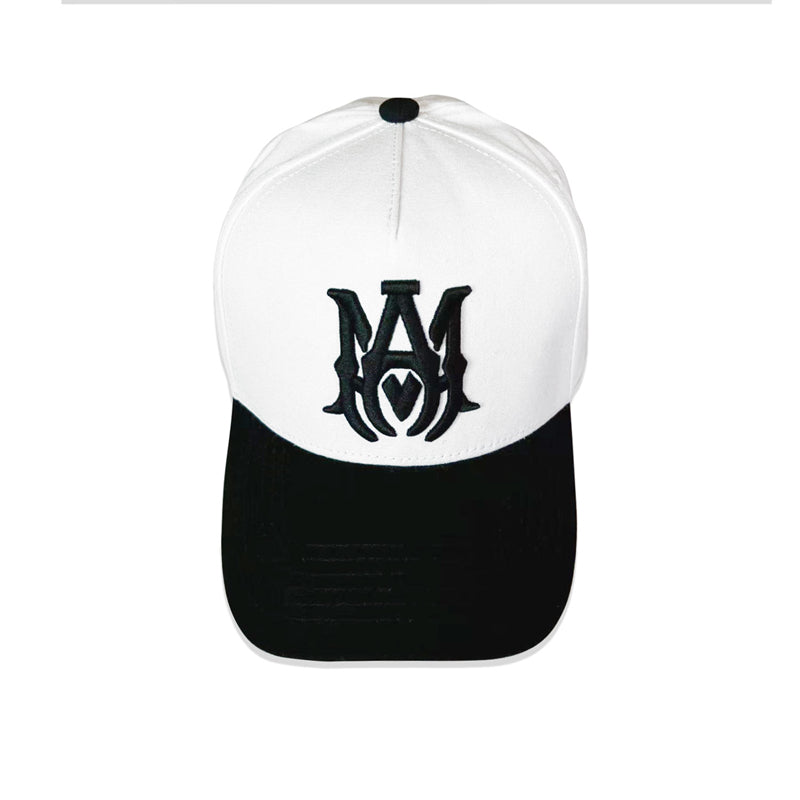 Amiri Sport Mesh Cap – Snapback Trucker Hat | White, Red & Blue