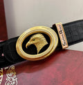 STEFEN RCICI Crocodile-Embossed Belt