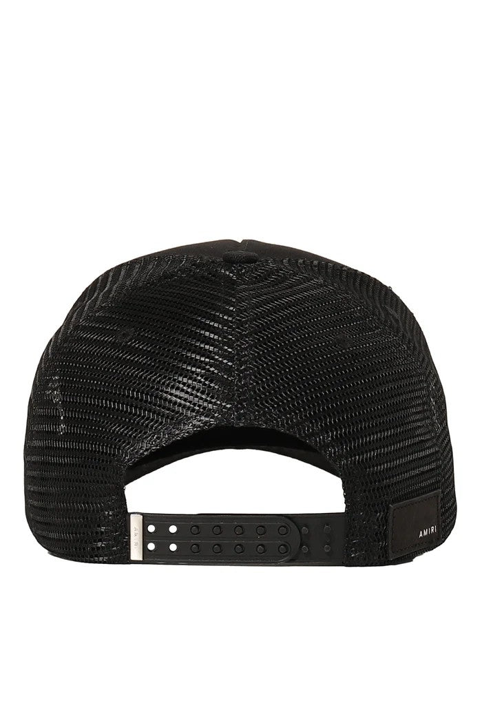 Amiri Trucker Hat – Breathable Mesh Cap | Black, Brown & Red
