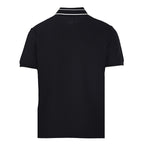 PRADA Triangle Logo Embroidered Polo Shirt
