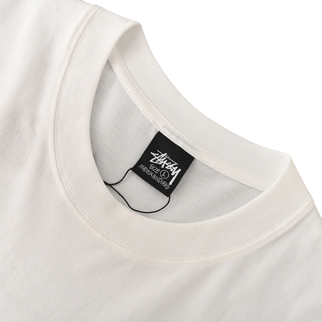 STUSSY skull print T-shirt