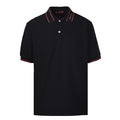 GUCCI Ribbed Jacquard Polo Shirt