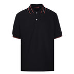 GUCCI Ribbed Jacquard Polo Shirt