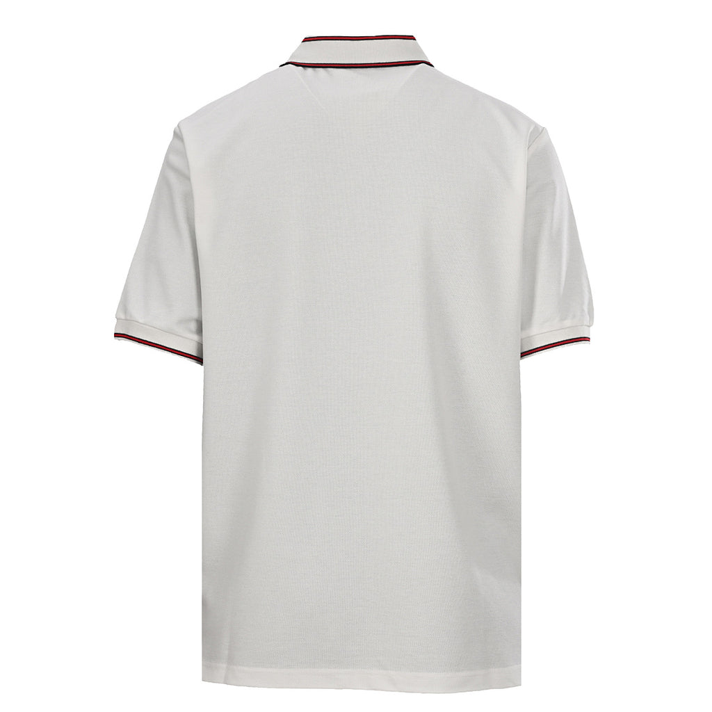 GUCCI Ribbed Jacquard Polo Shirt