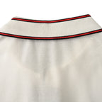 GUCCI Ribbed Jacquard Polo Shirt