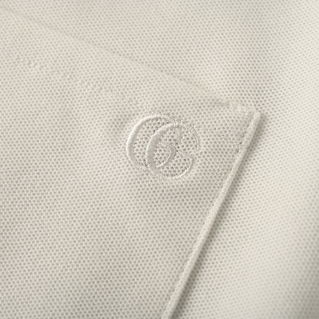 Gucci Double G Embroidered Polo Shirt
