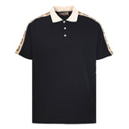 Gucci Classic Reflective Web Polo Shirt