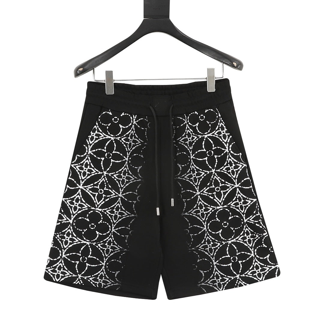 Louis Vuitton Distressed Monogram Shorts