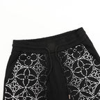 Louis Vuitton Distressed Monogram Shorts