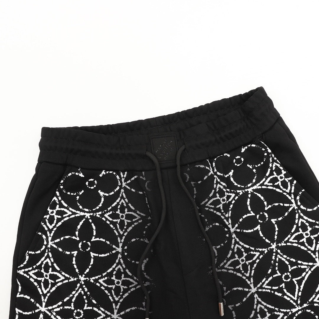Louis Vuitton Distressed Monogram Shorts