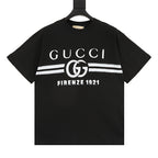 Gucci Gradient Belt Print Short-Sleeve Shirt