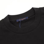 Louis Vuitton Short-Sleeve T-Shirt with Handwritten Rhinestone Signature