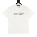 Louis Vuitton Short-Sleeve T-Shirt with Handwritten Rhinestone Signature