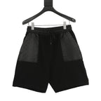 Louis Vuitton Knitted Jacquard Shorts with Nylon Panel Inserts and Drawstring