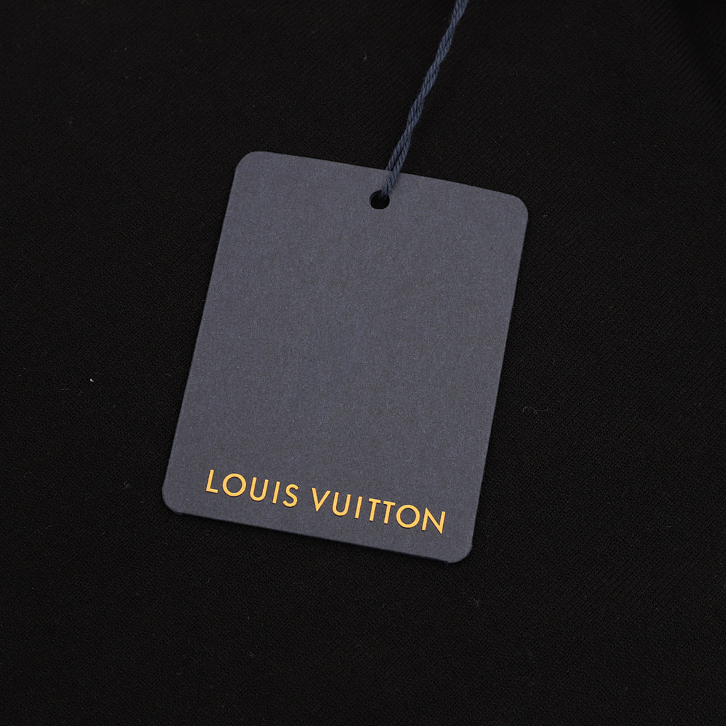 Louis Vuitton Knitted Jacquard Shorts with Nylon Panel Inserts and Drawstring