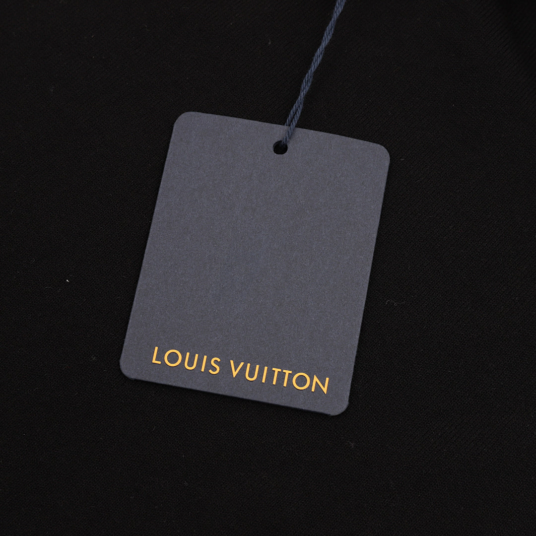 Louis Vuitton Knitted Jacquard Shorts with Nylon Panel Inserts and Drawstring