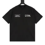 Louis Vuitton LVM Double-Print Inkjet Short-Sleeve T-Shirt