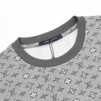 Louis Vuitton All-Over Monogram Jacquard Short-Sleeve Shirt