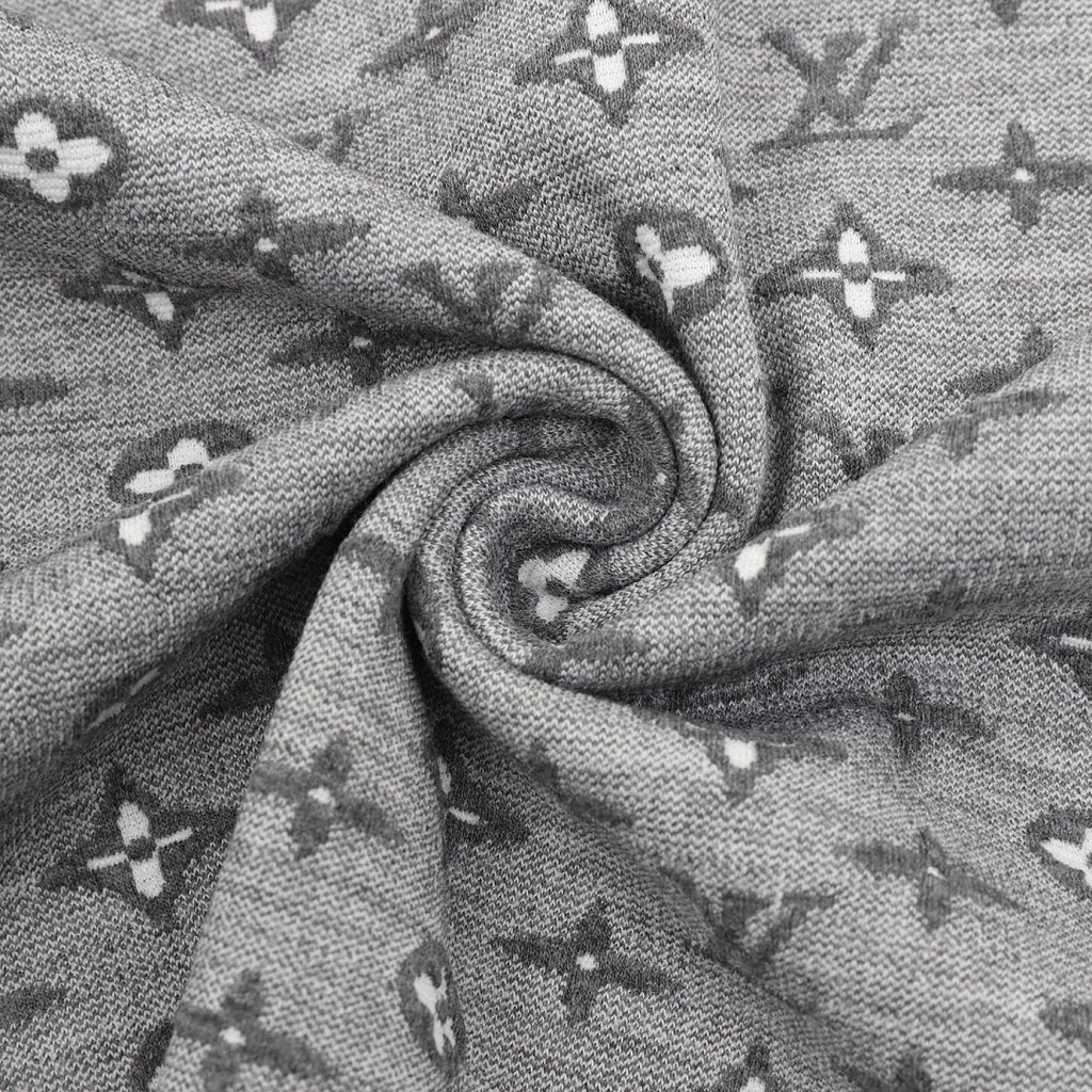 Louis Vuitton All-Over Monogram Jacquard Short-Sleeve Shirt