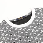 Louis Vuitton All-Over Monogram Jacquard Short-Sleeve Shirt