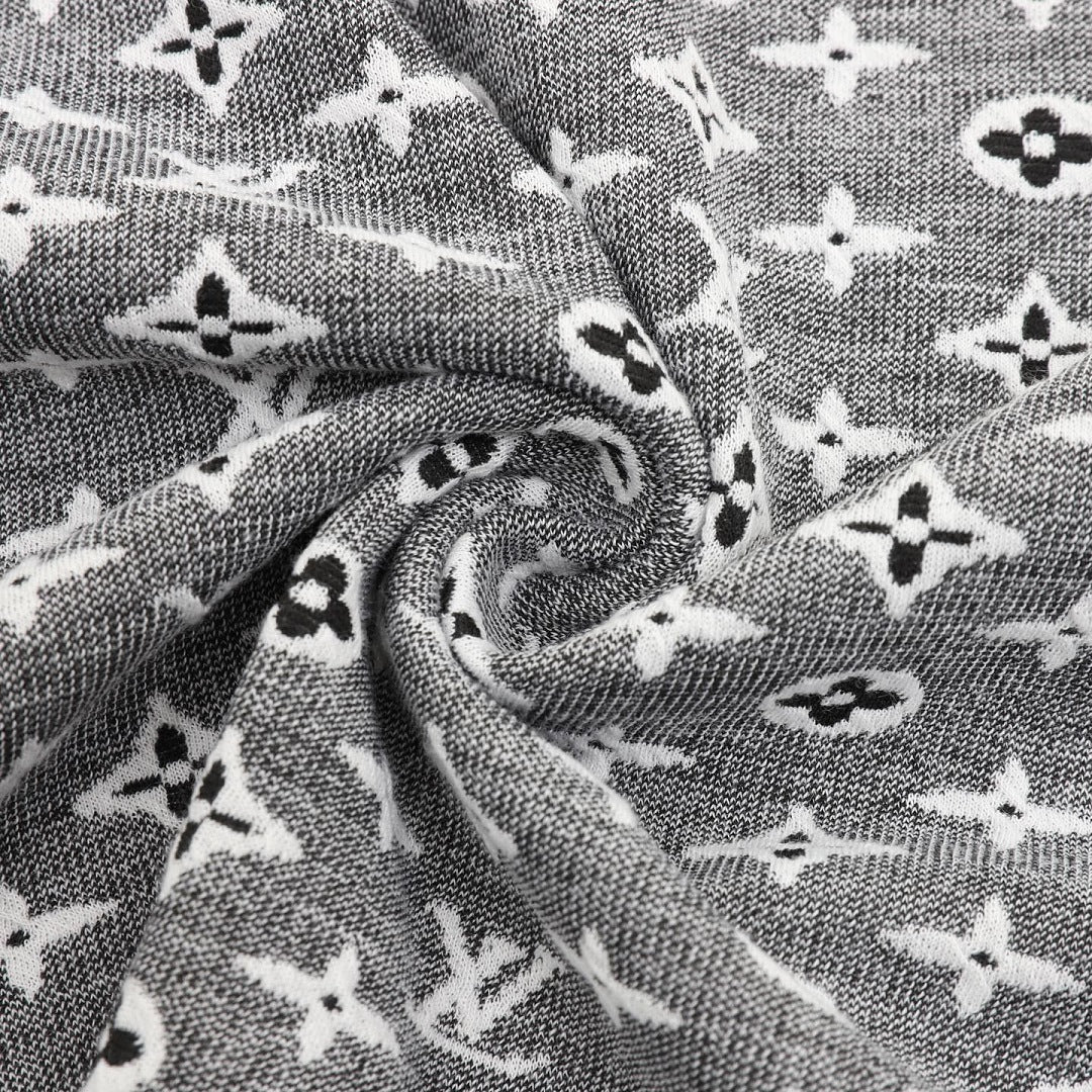 Louis Vuitton All-Over Monogram Jacquard Short-Sleeve Shirt