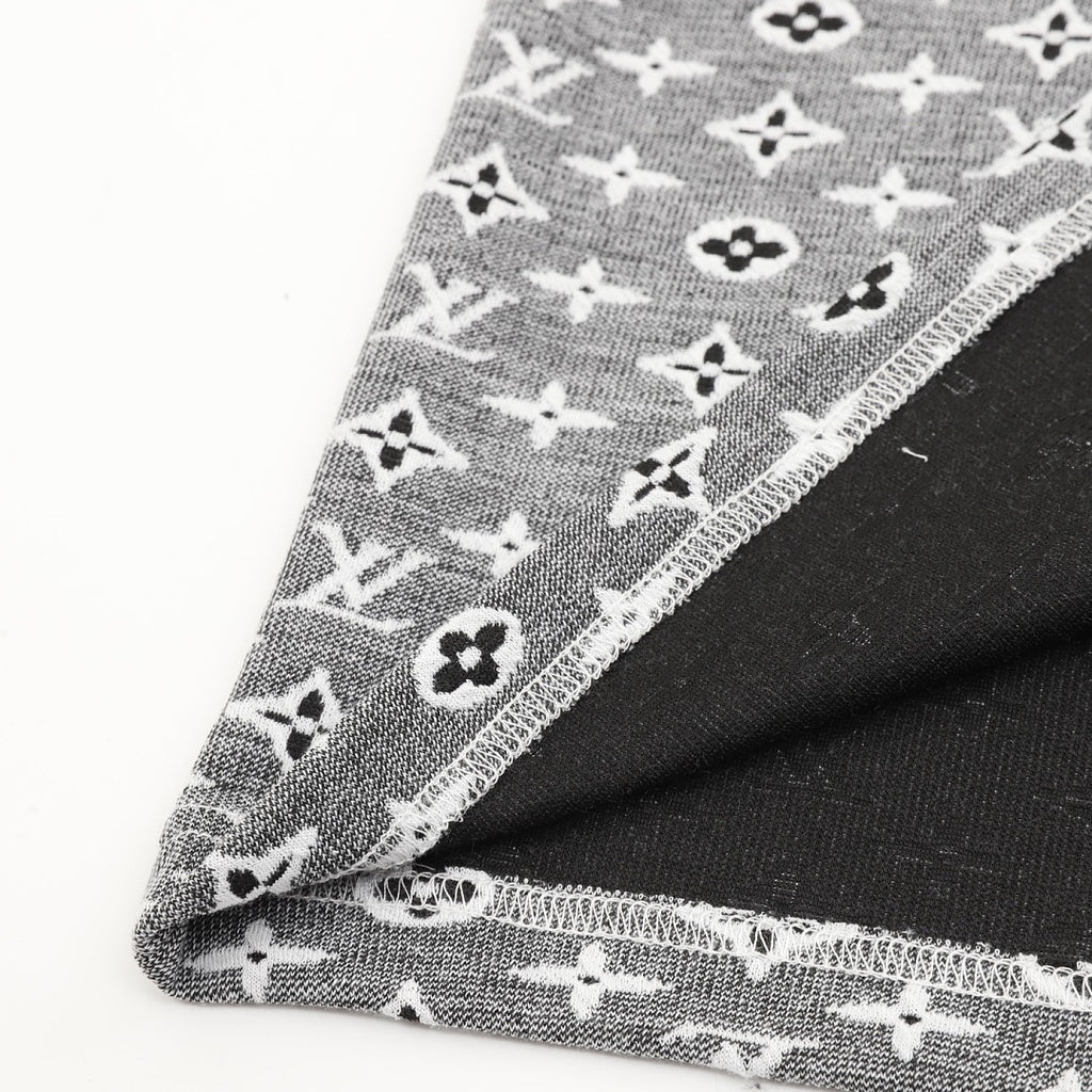 Louis Vuitton All-Over Monogram Jacquard Short-Sleeve Shirt