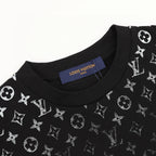 Louis Vuitton Classic Gradient All-Over Logo Short-Sleeve Shirt