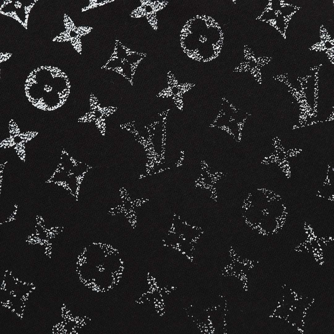 Louis Vuitton Classic Gradient All-Over Logo Short-Sleeve Shirt