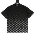 Louis Vuitton Classic Gradient All-Over Logo Short-Sleeve Shirt