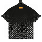 Louis Vuitton Classic Gradient All-Over Logo Short-Sleeve Shirt