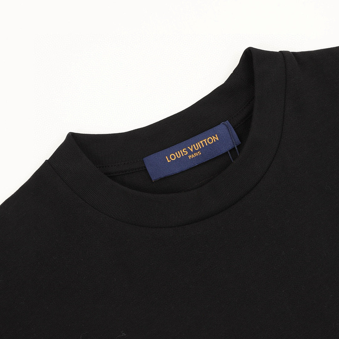 Louis Vuitton Classic Gradient All-Over Logo Short-Sleeve Shirt