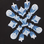Louis Vuitton Icy Blue Crystal 3D LV Short-Sleeve T-Shirt