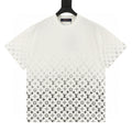 Louis Vuitton Classic Gradient All-Over Logo Short-Sleeve Shirt