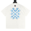 Louis Vuitton Icy Blue Crystal 3D LV Short-Sleeve T-Shirt