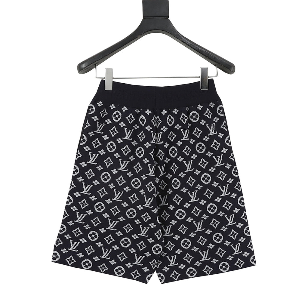 Louis Vuitton All-Over Monogram Jacquard Knit Shorts
