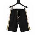 Gucci Shorts with Side Double-G Reflective Webbing