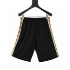 Gucci Shorts with Side Double-G Reflective Webbing