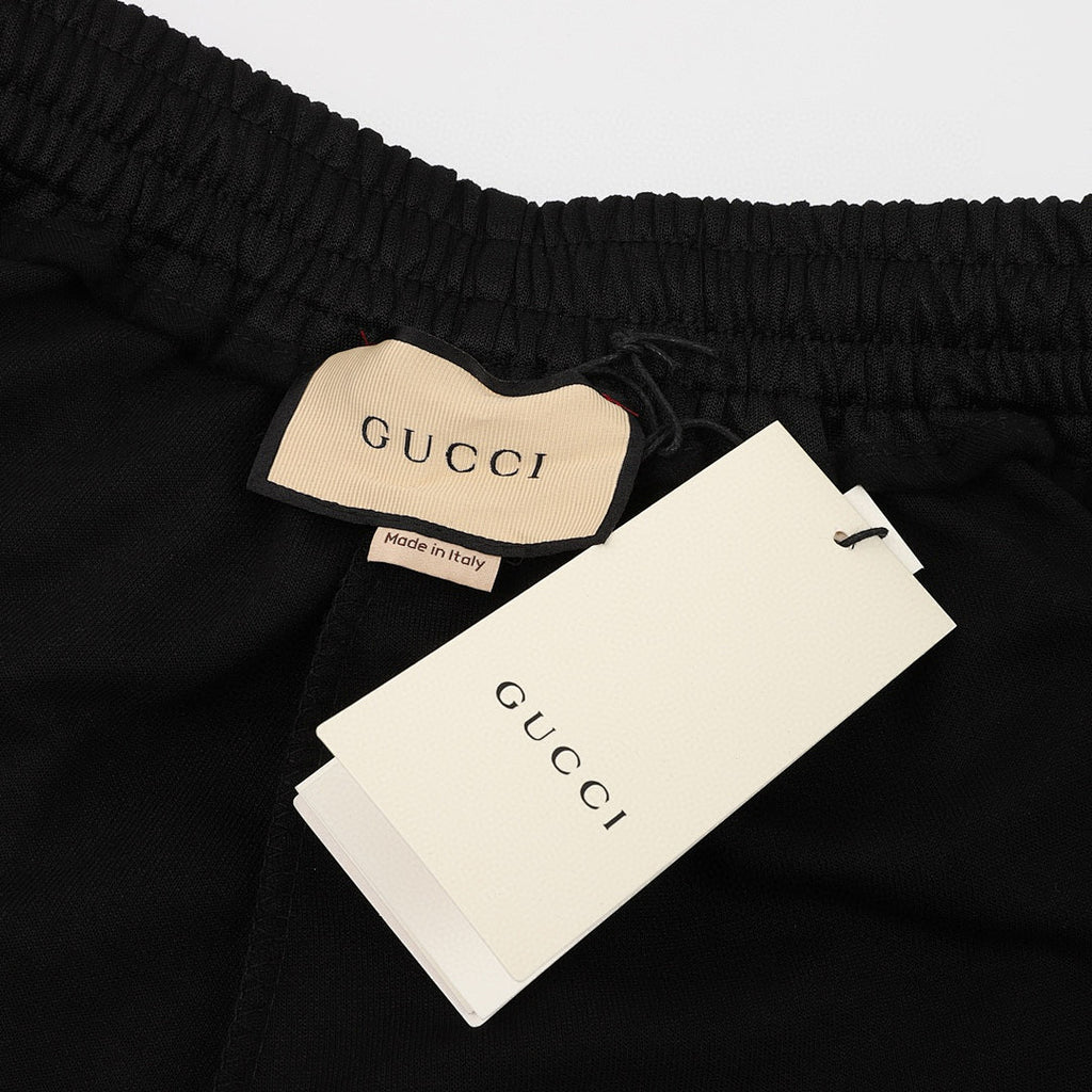 Gucci Shorts with Side Double-G Reflective Webbing