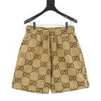 Gucci All-Over Large Double G Print Shorts