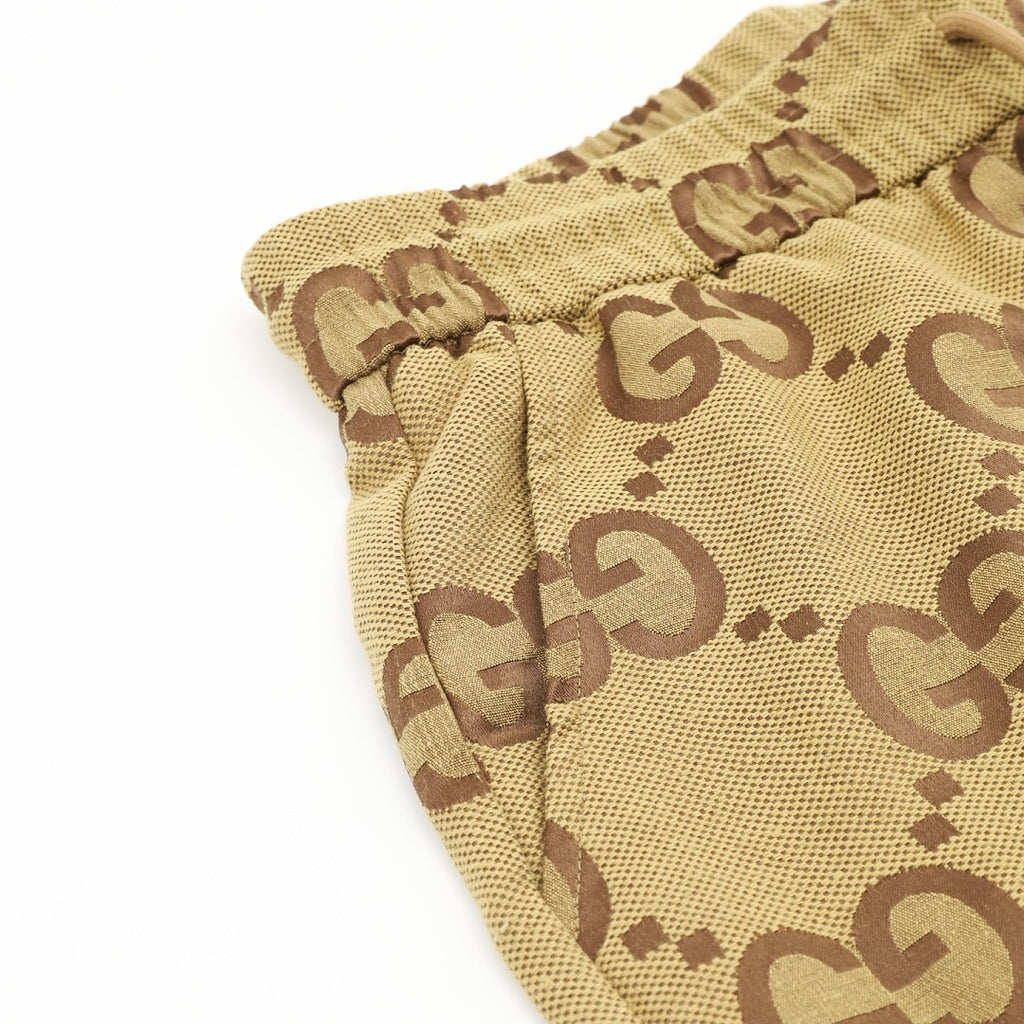 Gucci All-Over Large Double G Print Shorts