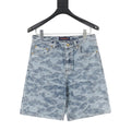 Louis Vuitton Cloud Monogram Jacquard Denim Shorts