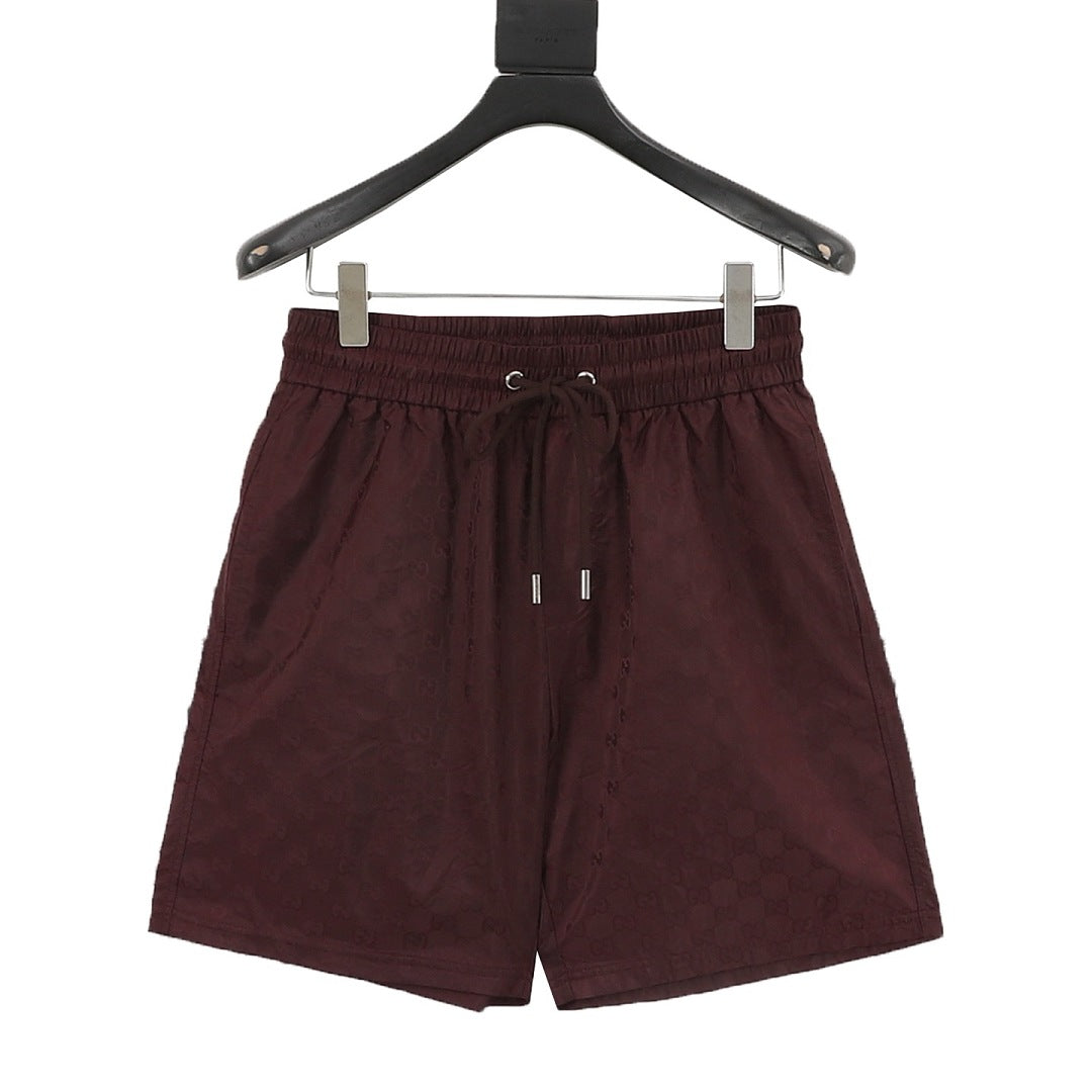 Gucci Double-G Monogram Beach Shorts