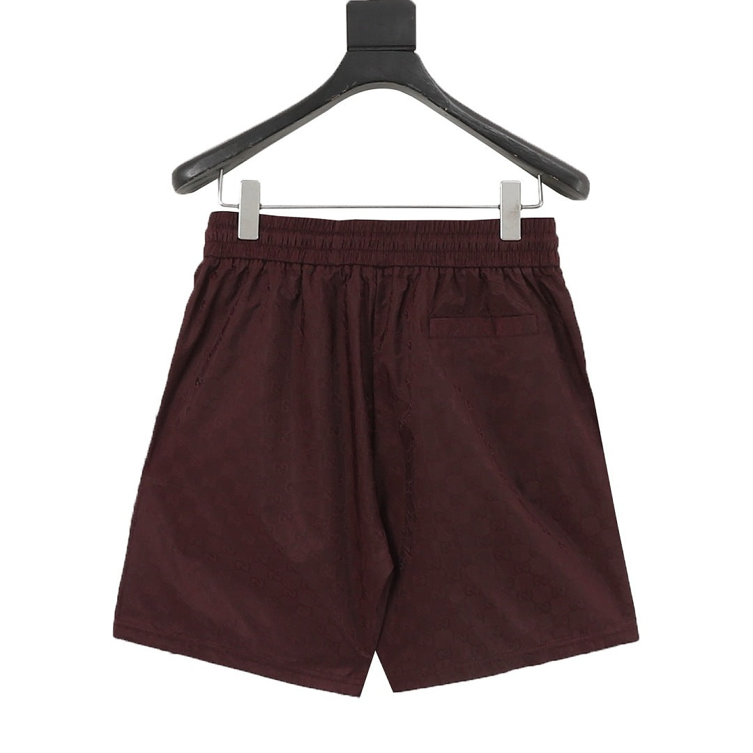 Gucci Double-G Monogram Beach Shorts