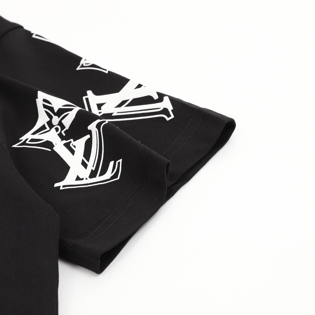 Louis Vuitton monogram print short-sleeved shirt