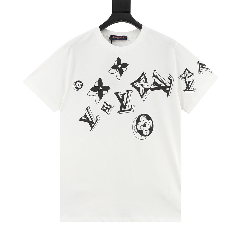 Louis Vuitton monogram print short-sleeved shirt